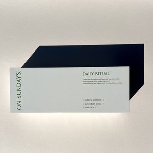 daily ritual set - On Sundays