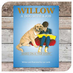 Frontpage: "Willow a dog with a job"