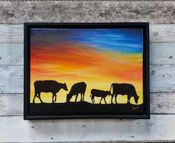 Original Paintings: Original Painting - On the Moove