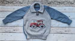 Knitware: Acrylic Jersey - Red Tractor