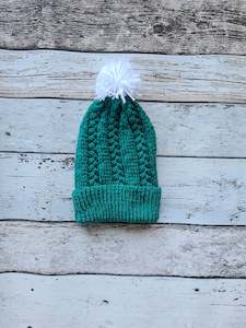 Merino Hat - Peacock