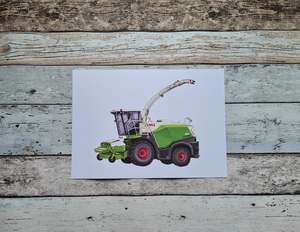Original Paintings: Silage Chopper Print