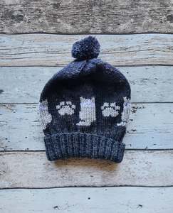 Acrylic Hat - Grey Border Collie