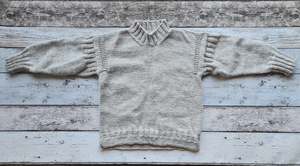 Knitware: Natural Wool - Guernsey