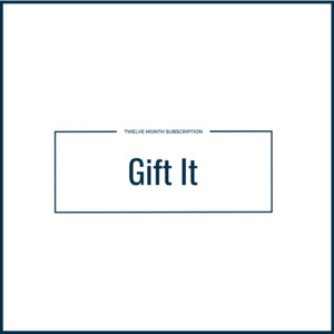 Gift Subscription: The Gift Subscription  12 Month