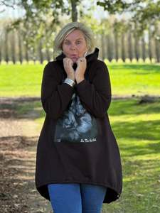 Sale Clearance: Fuzzbuster Harper Hoodie - Black