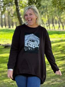 Graffiti Print Chloe Sweatshirt