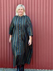 Desire Dress -Casie Stripe