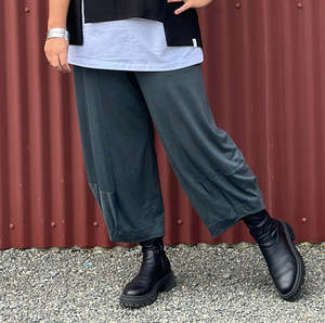 Sale Clearance: Merino Pouch Pants-Charcoal