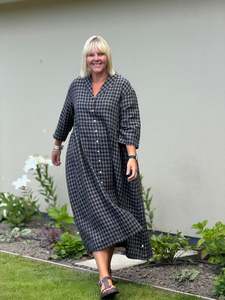 Dobson Dress/Coat -Check