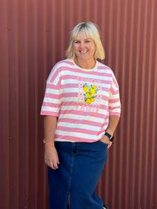 Frontpage: Jellicoe Box Tee -Lemon Tarte