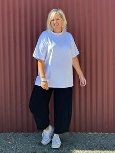 Sale Clearance: White Crew Tee