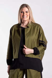 Heritage Jacket -Bay Leaf