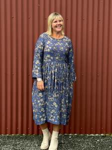 Frontpage: Jordon Dress-Periwinkle Blossom