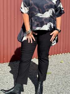 Obi Fashion Collection: Dobby Straight Leg Pants