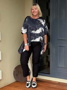 Obi Fashion Collection: Crane Drape Top