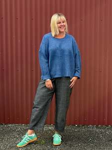 Obi Fashion Collection: Beaucoup Oversized Sweater - Denim