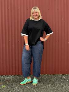 Obi Fashion Collection: Denim Devon Pants -Blue