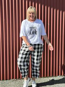 Obi Fashion Collection: Rebel for Life Tee - White