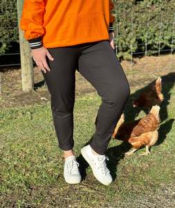 Lost And Led Astray Fashion Collection Nz Designed: Black Long Line Pants by LALA