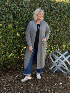 Maxine Cardi - Grey