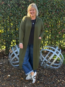 Maxine Cardi - Olive