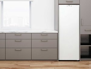 Products: Mitsubishi MF-U160R Upright Freezer White
