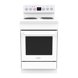 600mm Freestanding Stove, Radiant Coil Cooktop, 8 Function Electric Oven