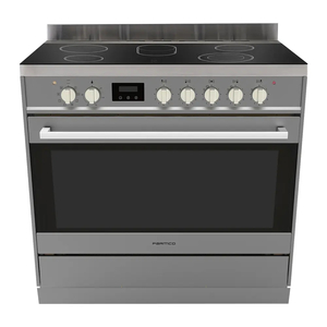 Products: Freestanding Stove, 900mm Stainless Ceramic