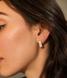 Blanka Druzy Stud Earrings