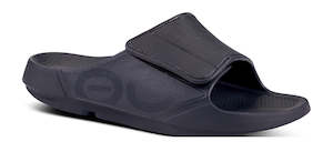 Slide: Women's OOahh Sport Flex Slide - Black Matte