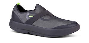 Mens Oomg: Men's OOmg Fibre Low Shoe - Black/Gray