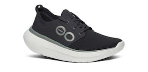 All Styles: Men's OOmy Stride - White/Black