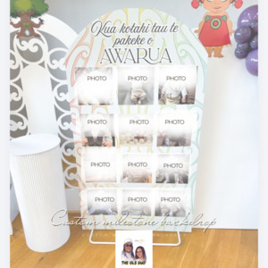 CUSTOM MILESTONE BACKDROP