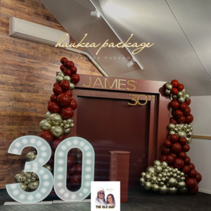 Themed Backdrops Packages: HAUKEA PACKAGE