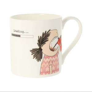 Mugs: Rosie Made A Thing Loading Mug