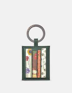 Keyrings: Yoshi Green Fingers Bookworm Appliqued Leather Keyring - YKR LBR GF 56