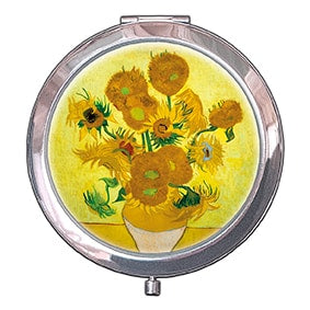 Cosmetic Mirrors: Sunflowers - Van Gogh Pocket Mirror