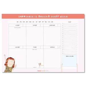 Planners: Rosie Made A Thing Getting Stuff Done A4 Desk Planner