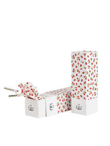 Shoelaces: Sliwils 120 cm Fruits Cherry Print Shoelaces