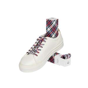 Shoelaces: Sliwils 120 cm Tartan Print York Shoelaces