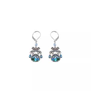 Ayala Bar Radiance Collection Deep Sea Set Cordelia Earrings - R2049 on Leverbacks