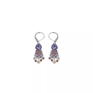 Ayala Bar Classic Collection Plum Blossom Set Orli Earrings - C2007 on Leverbacks