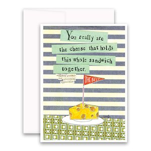 Curly Girl Design The Cheese Card