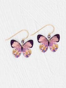 Holly Yashi Blooming Butterfly Earring - Blooming Pink