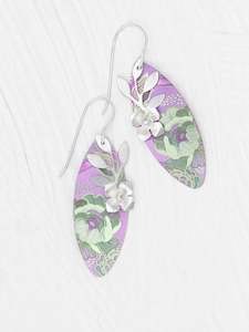 Kath Loves: Holly Yashi Alyssa Earrings - Violet/Sage