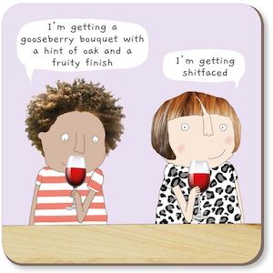 Coasters: Rosie Made A Thing Wine Tasting Coaster - LAST CHANCE - No Longer Available!