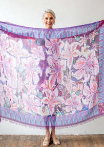 Love's Pure Light Scarf D-425 NEW BIRTH - LILY