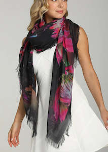 Love's Pure Light Scarf D5 Beauty In Its Time Organic Silk & Modal Scarf