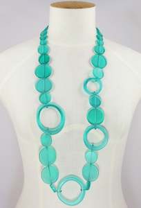 Necklaces 1: Solrojo Argentinian Designer Dots Resin Necklace